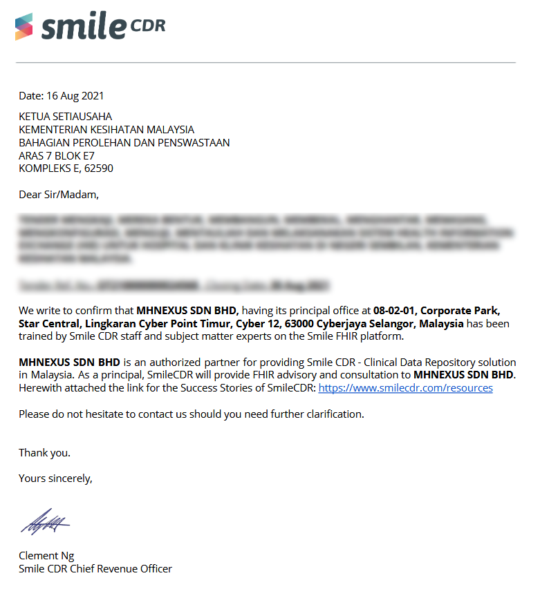 Trained By SMILE CDR u2013 MHN